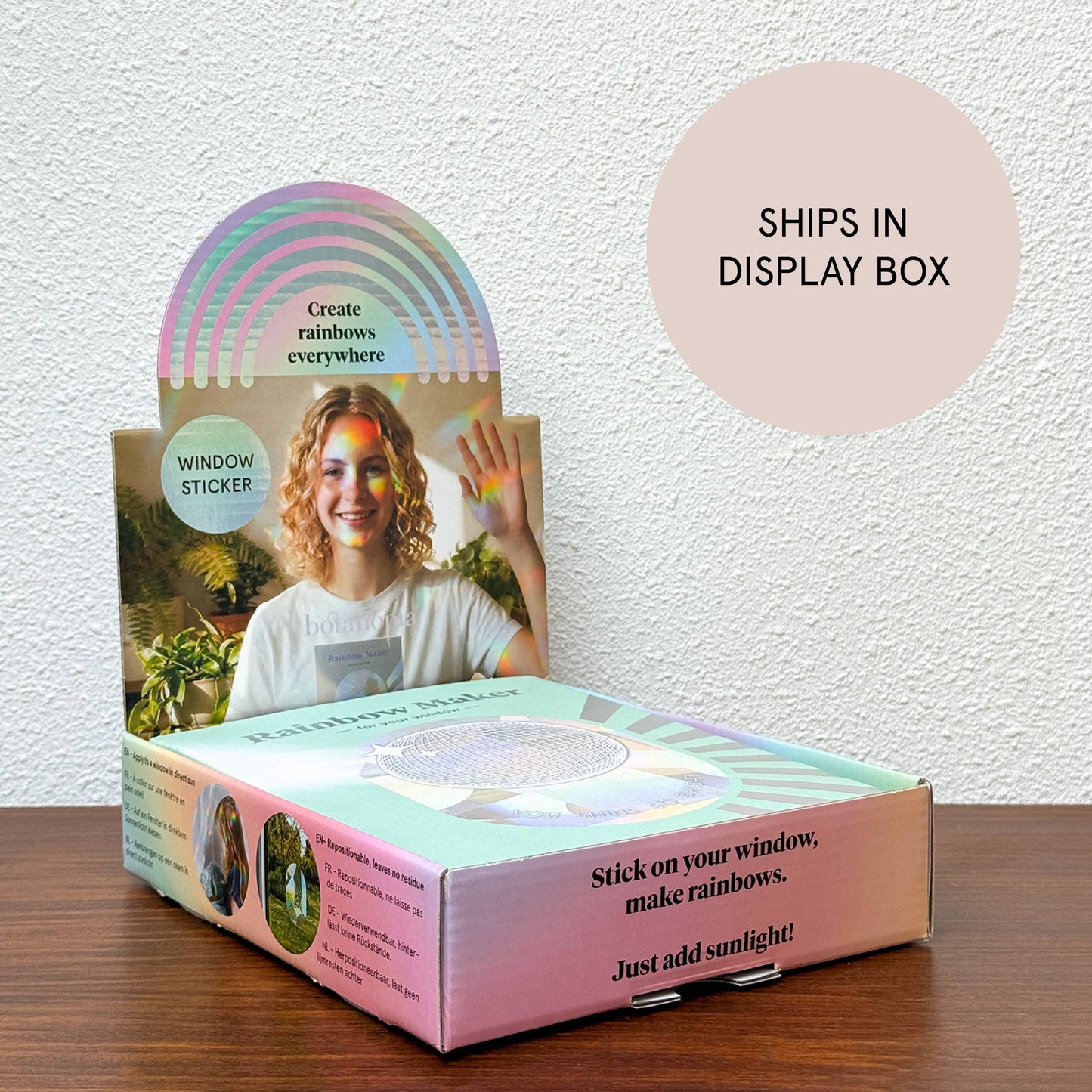 Rainbow maker sticker - Stay Wild (8 mini stickers)