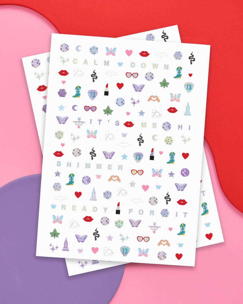 Eras Nail Stickers | Taylor Swift eras party