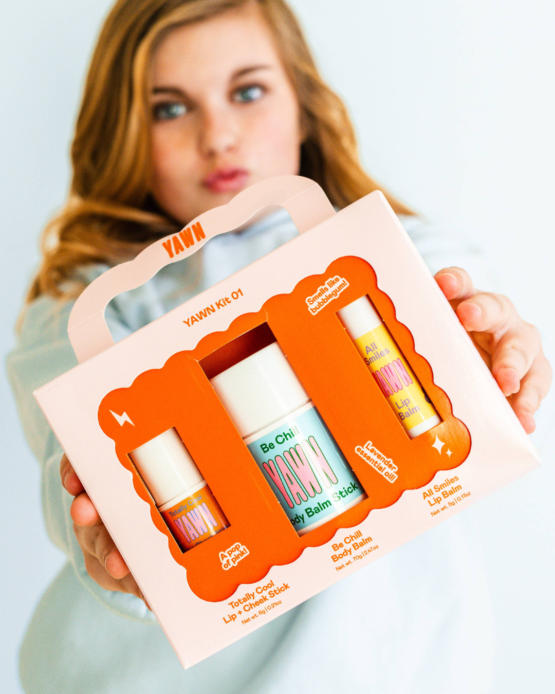 YAWN Makeup/Skincare Kit for Kids and Tweens | Non-Toxic