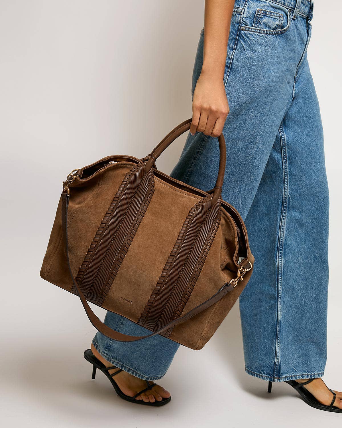 Large Suede Tote - Aimee Kestenberg