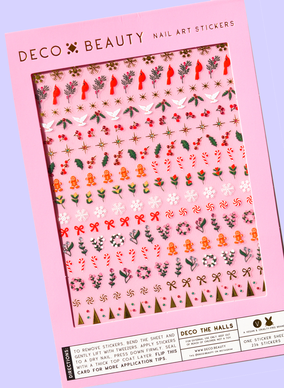 Holiday Nail Art Stickers