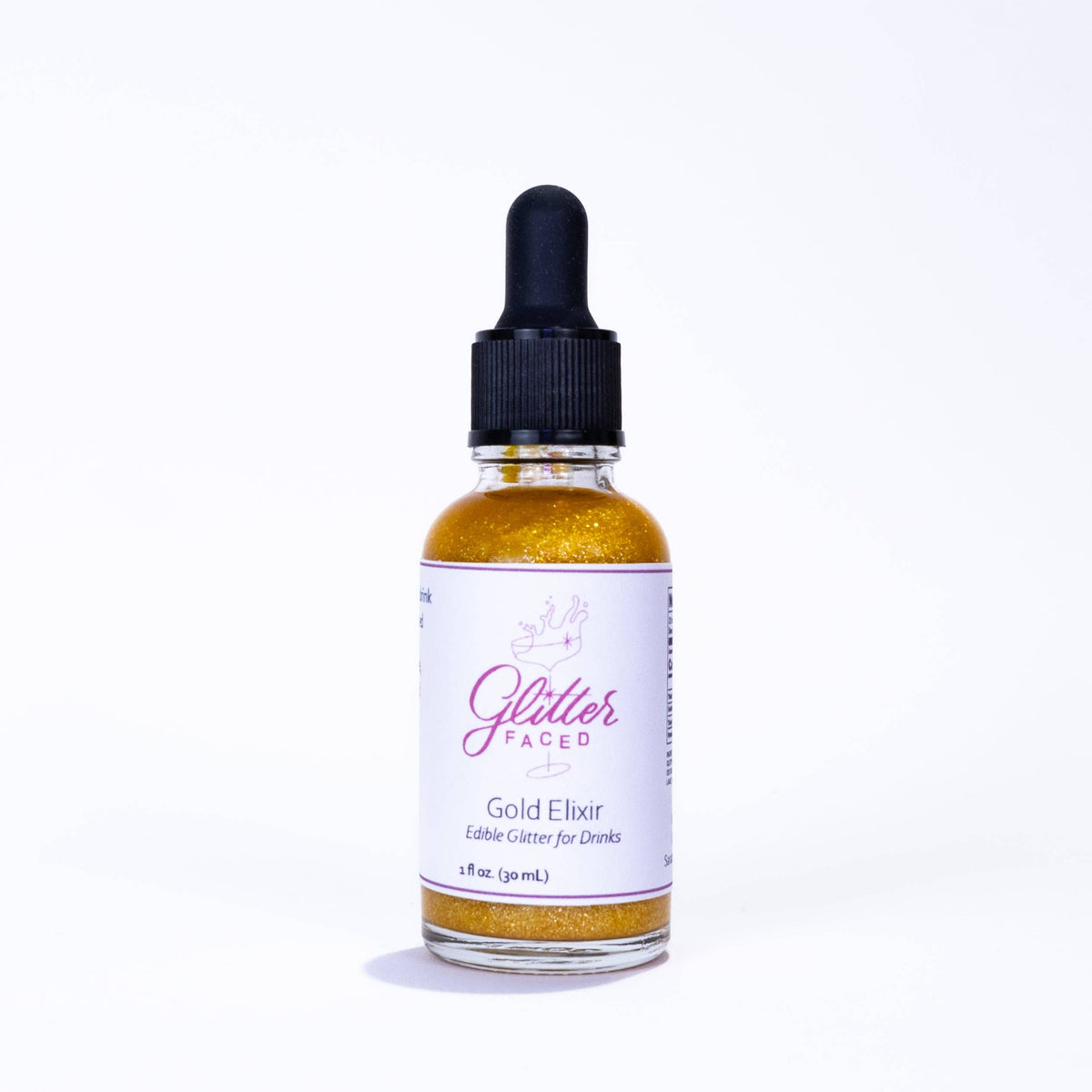 Gold Glitter Faced - Edible Glitter For Drinks