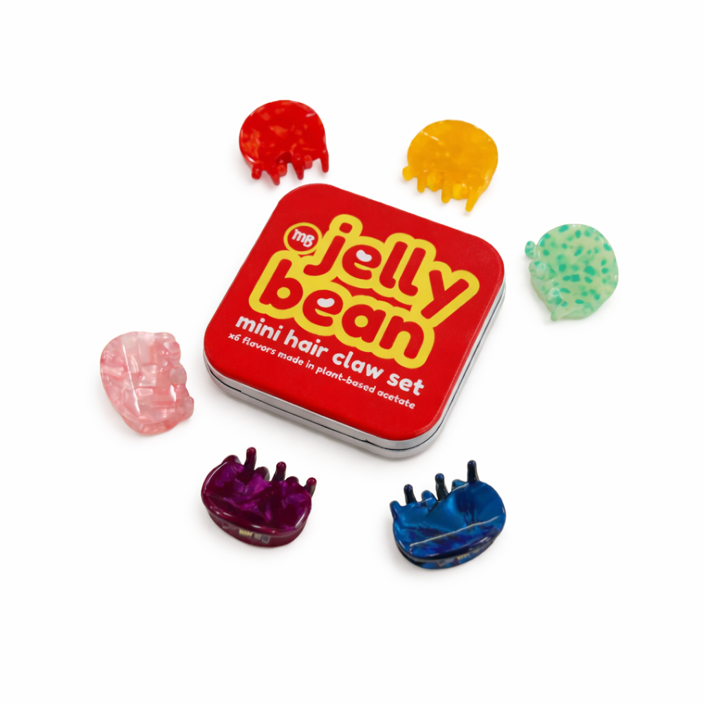 Jelly Bean Mini Hair Claw Set MackBecks
