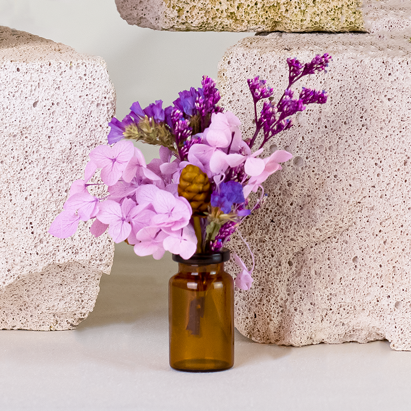 MIni Dried Flowers Bouquet with gift box