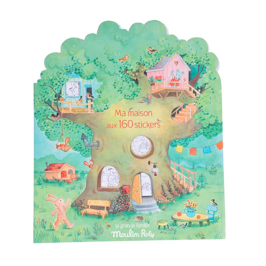 Coloring sticker book