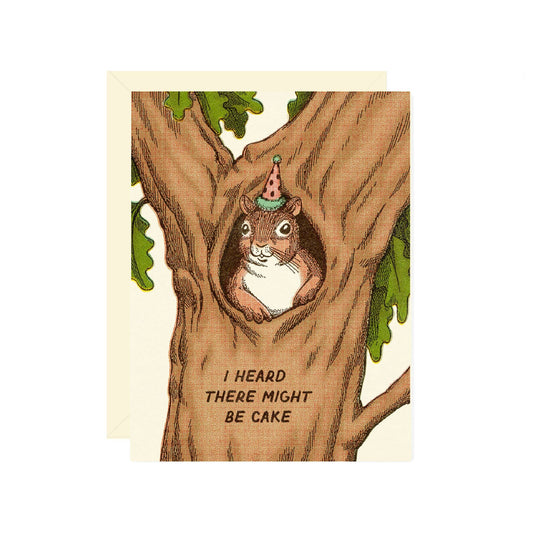 Squirrel Birthday - Wallflower Paper & Party