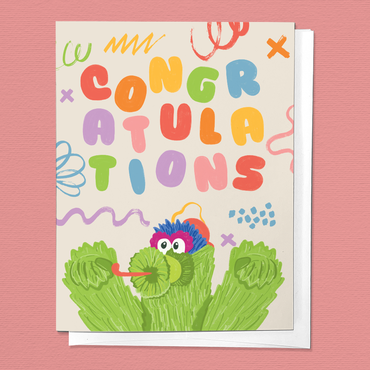 Phanatic Baseball Greeting Card