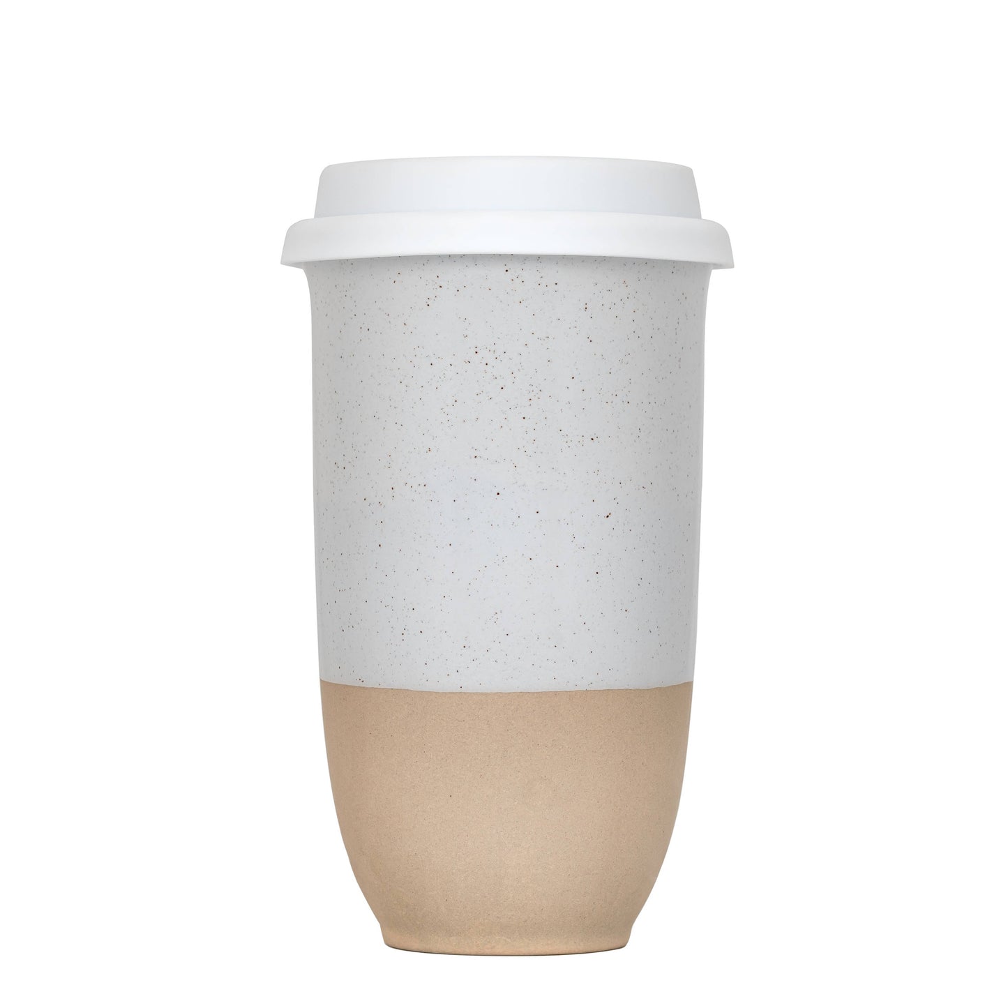 Nova Ceramics Travel Mugs - Dune 16oz Ceramic Travel Mug – (Includes Lid & Band)