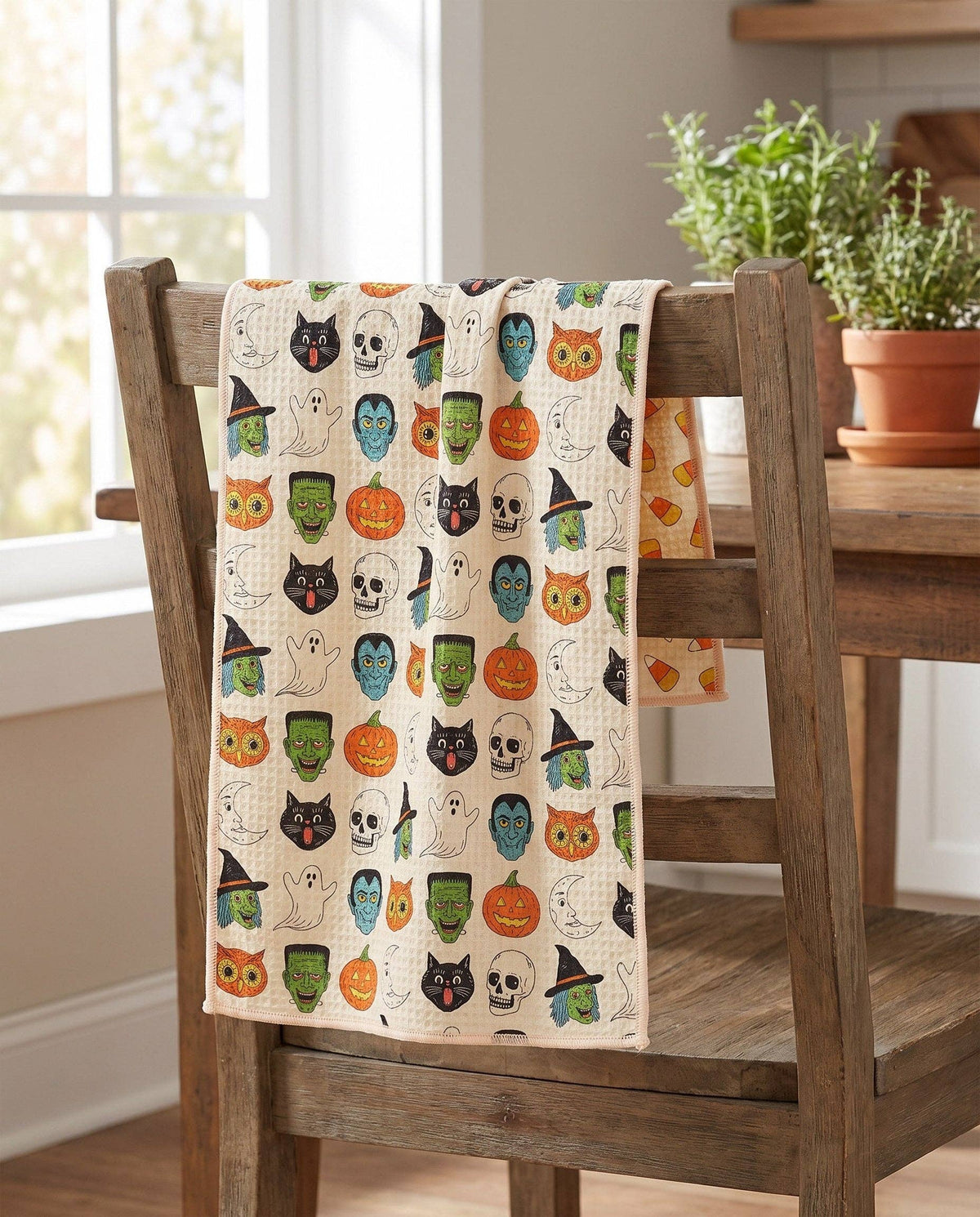 Happy Halloween - Kitchen Tea Towel - Trek Light