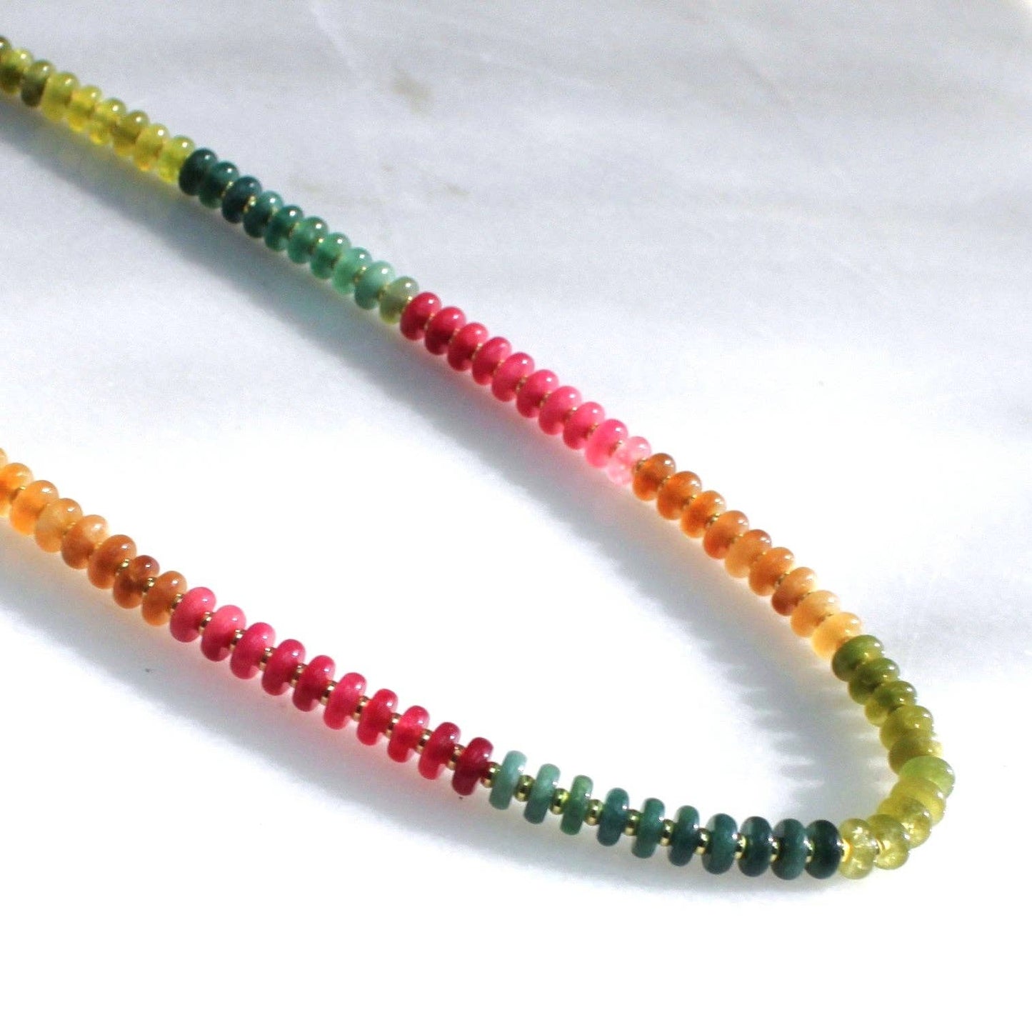 Desert Hues Beaded Necklace