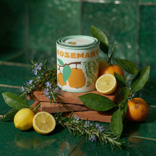 Rosemary and Citrus Zest 6 oz Tin Candle