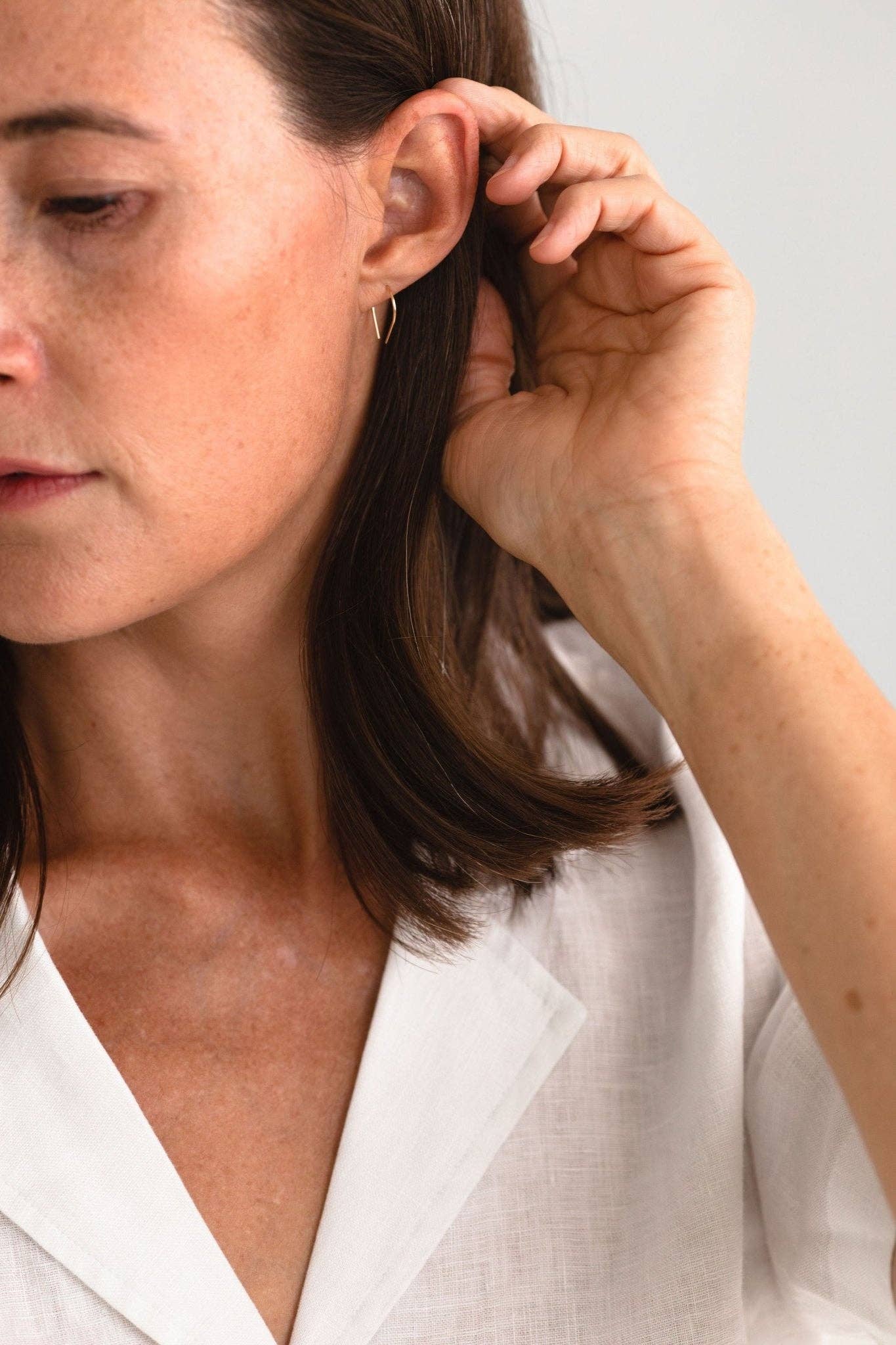 Moab Arch Threader Earrings | Gold Fill - Sheena Marshall Jewelry