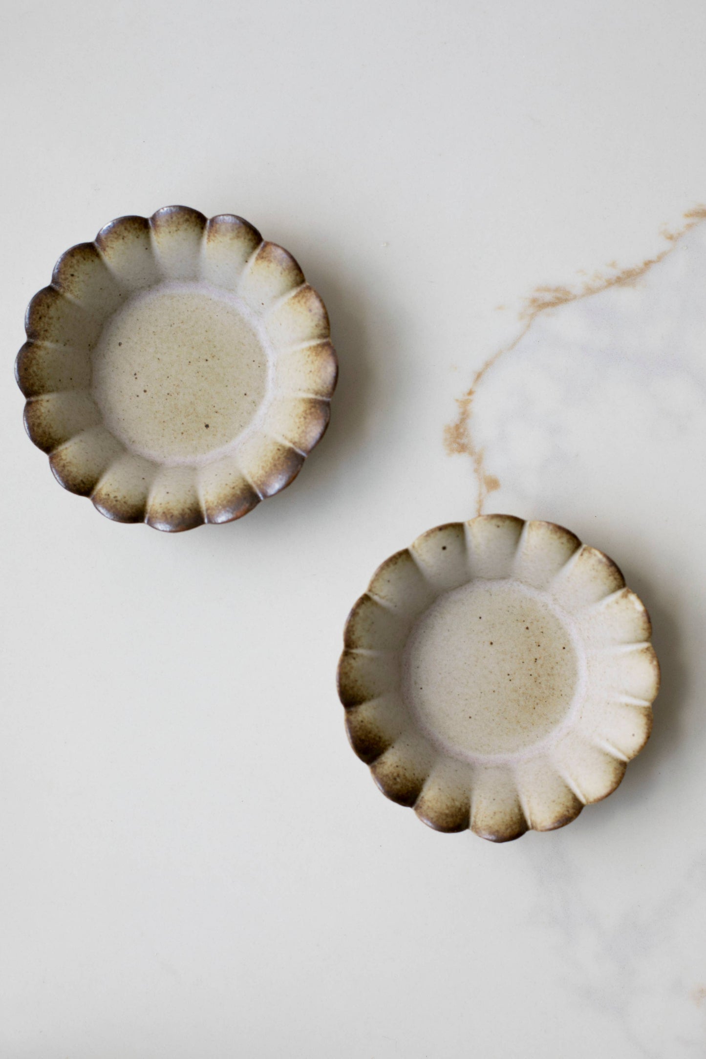 Flower Ceramic Pinch Bowls