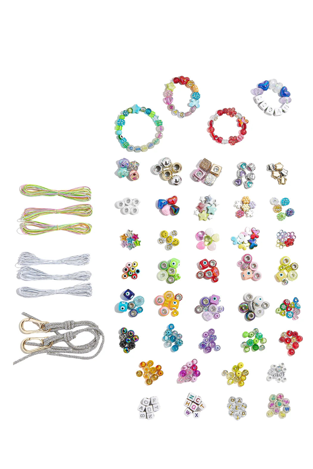 Pink Dream Duo - Baublebar bead kit, bedazzled with gems