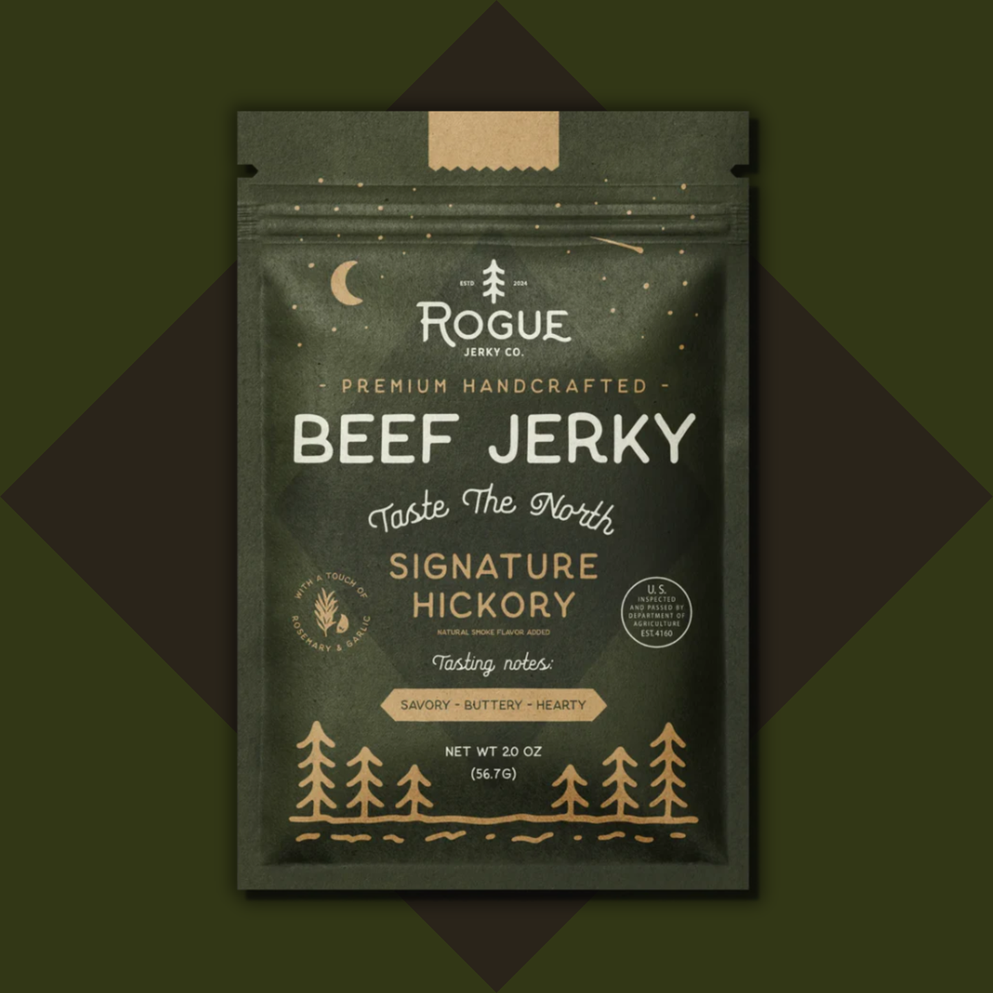 Signature Hickory Beef Jerky - Rogue Jerky Co.