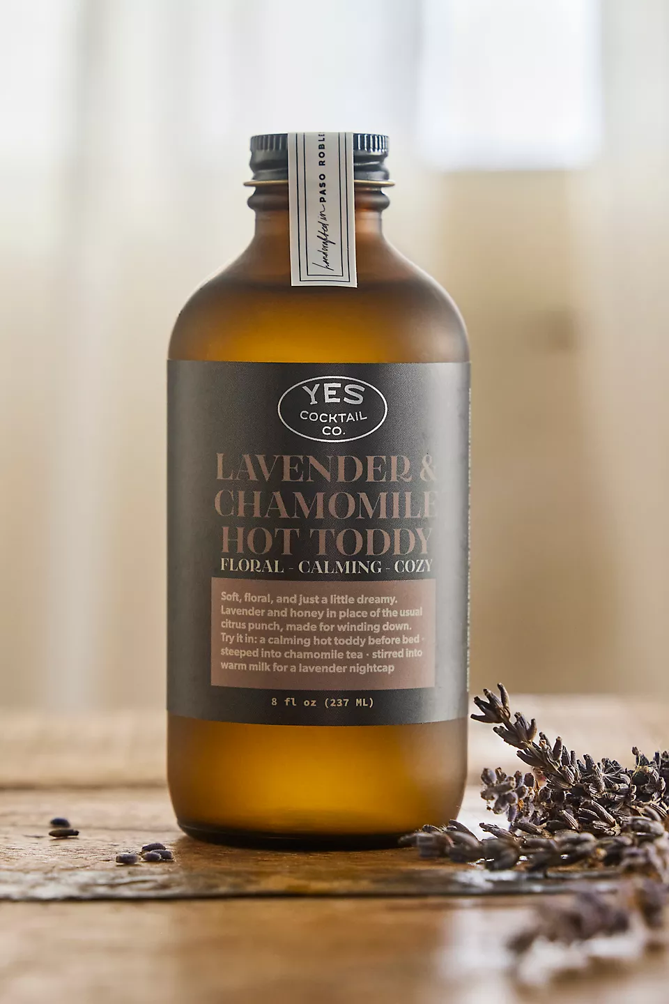 Lavender & Chamomile Hot Toddy Syrup - Yes Cocktail Co