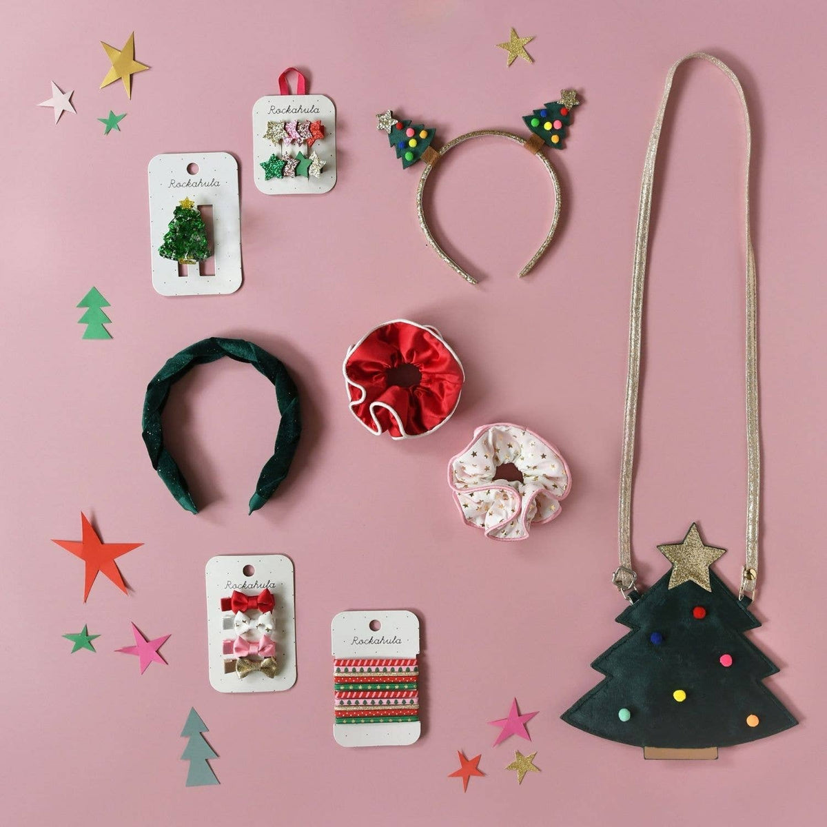 Christmas Tree Claw Clip - Rockahula Kids US