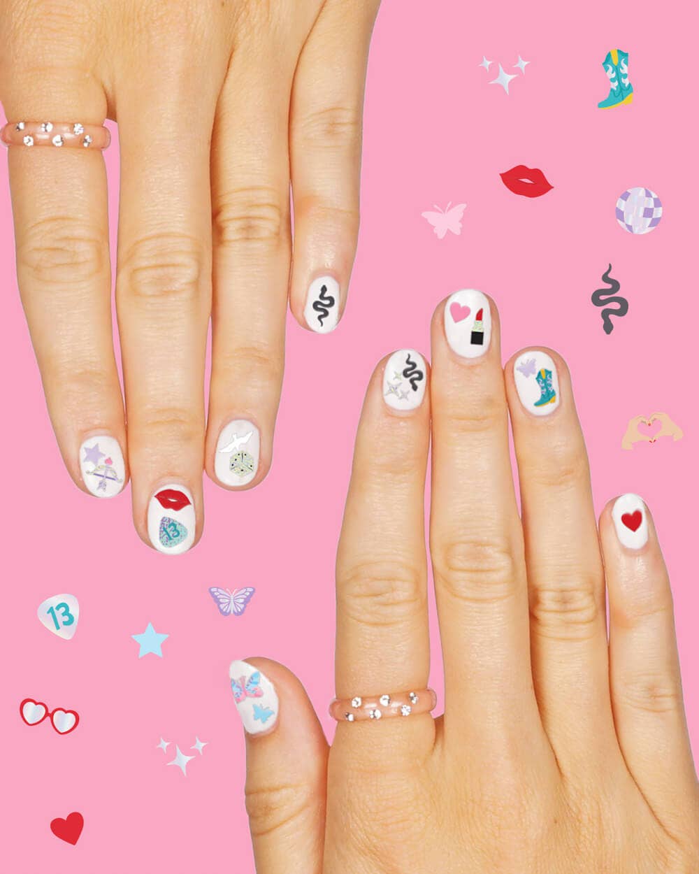 Eras Nail Stickers | Taylor Swift eras party