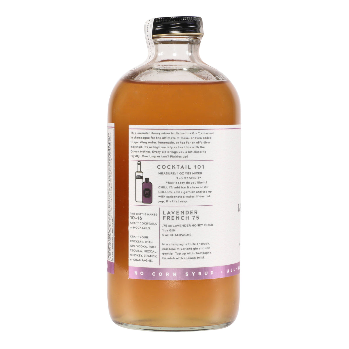 Lavender Honey Cocktail Mixer - Yes Cocktail Co