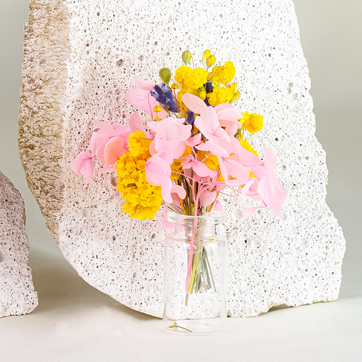 MIni Dried Flowers Bouquet with gift box