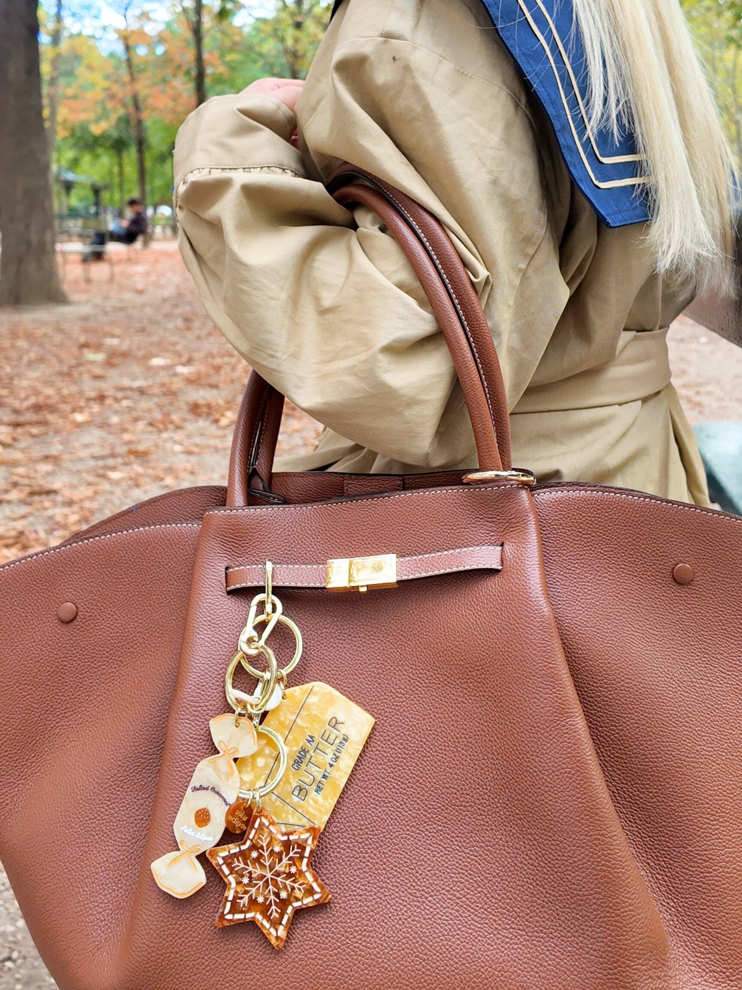 Butter Bag Charm + Keycharm | Solar Eclipse