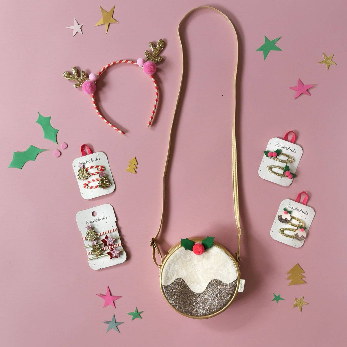 Holly Pom Pom Clips - Rockahula Kids US