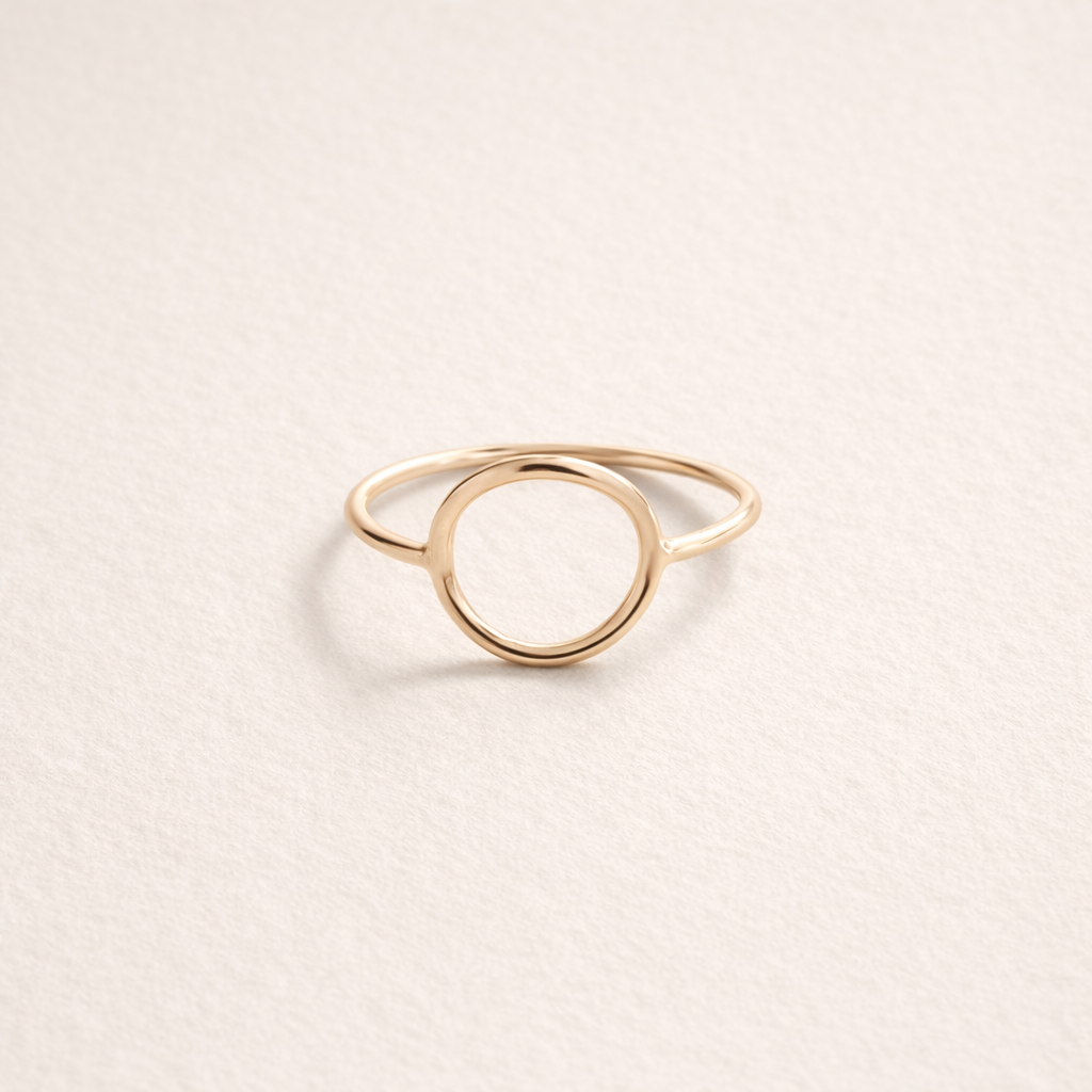 Open Circle Ring | Gold Fill - Sheena Marshall