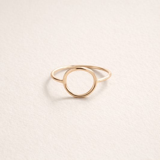 Open Circle Ring | Gold Fill - Sheena Marshall