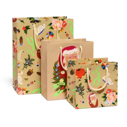 Merry Christmas to You Gift Bags - Red Cap Cards