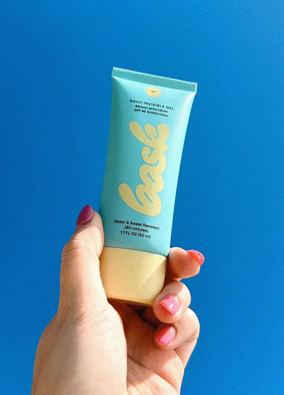 Bask gel SPF 40 Daily Invisible Gel Face Sunscreen