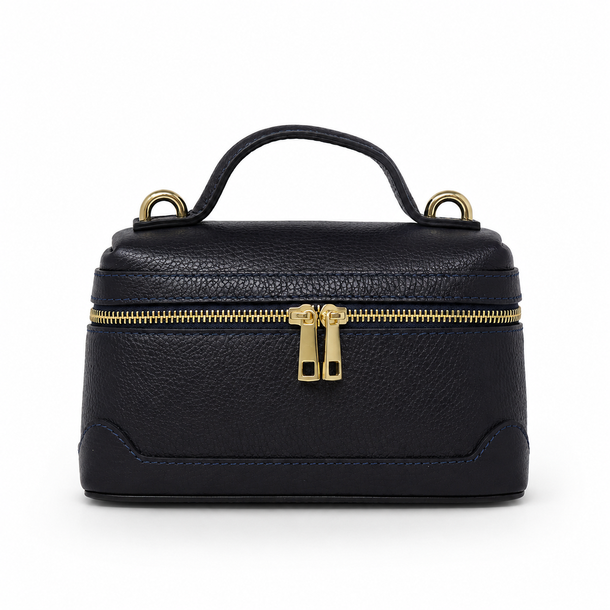 Small leather Bucket Bag - German Fuentes Handbags
