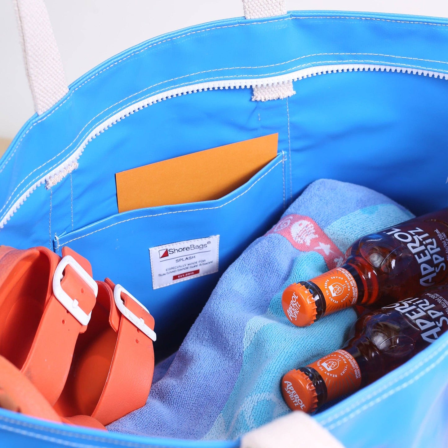 Pine Big Sur Splash Tote: Pine / 22"W x 14"H x 8" D