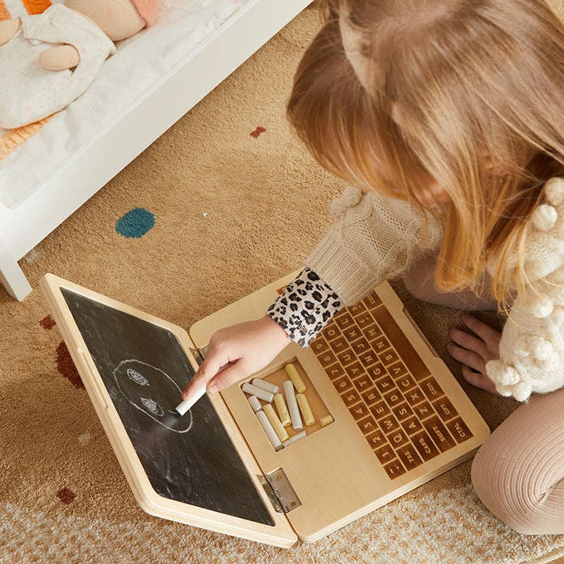 Wooden Toy Laptop - Wonder & Wise