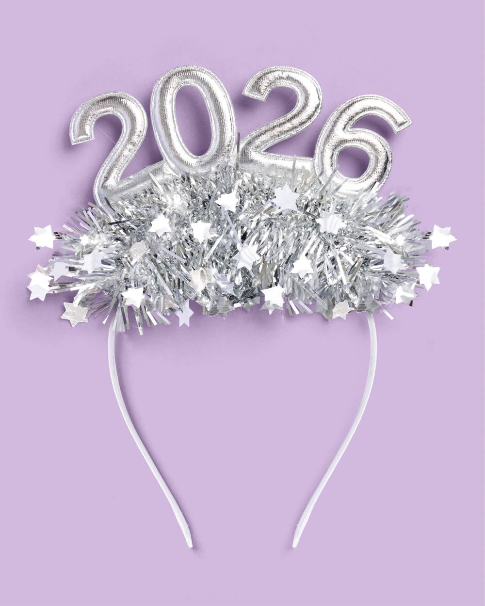 2026 Puffy Headband - fringe headband NYE New Year's Eve 2026