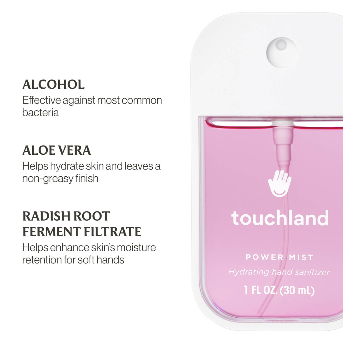 Berry Bliss Power Mist Hydrating Hand Sanitizer - Touchland