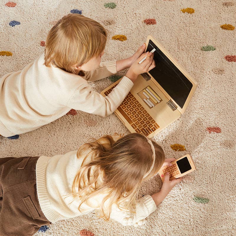 Wooden Toy Laptop - Wonder & Wise