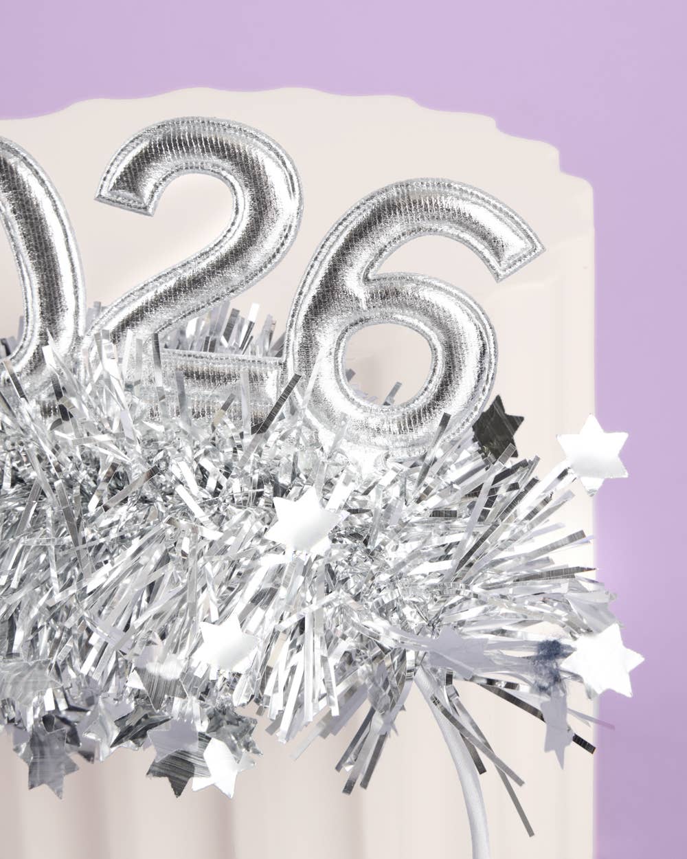 2026 Puffy Headband - fringe headband NYE New Year's Eve 2026