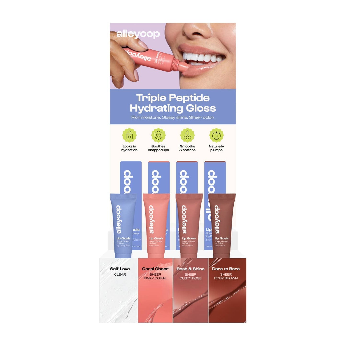 Lip Goals - lip gloss tube Alleyoop