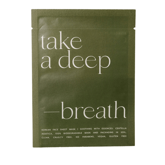 Take a Deep Breath - Korean Sheet Mask
