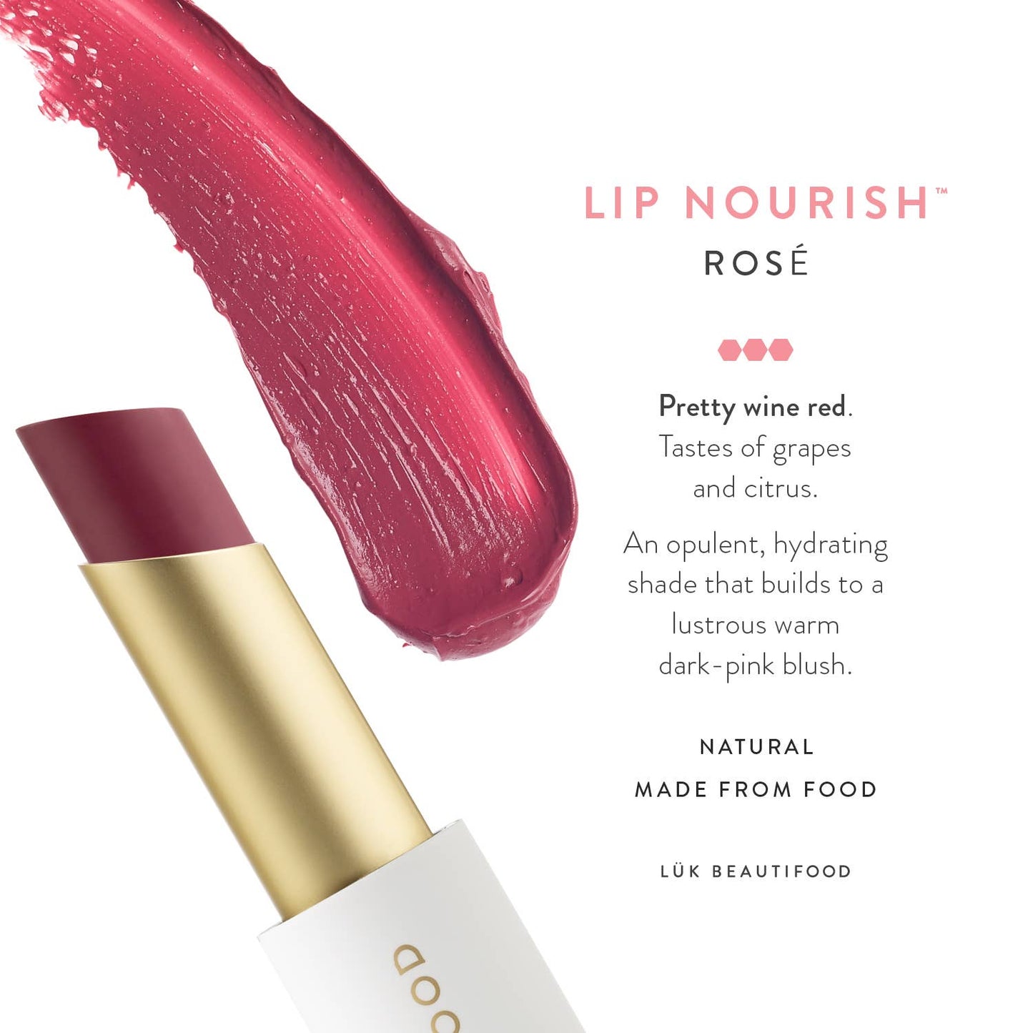 Lip Nourish™ Lipstick Luk Beautifood