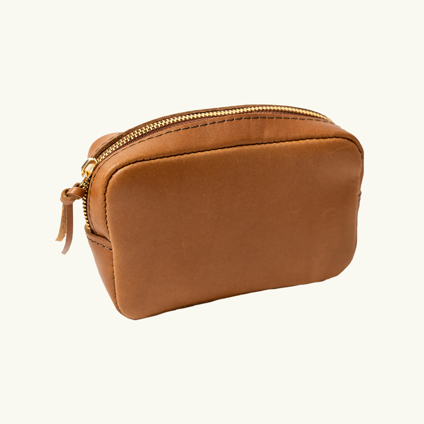 Full-Grain Leather Gadget Bag
