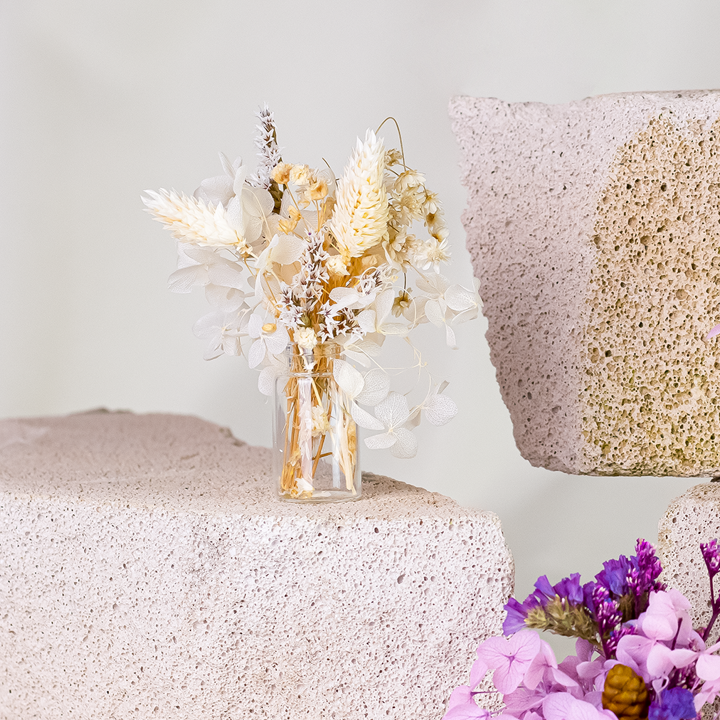 MIni Dried Flowers Bouquet with gift box