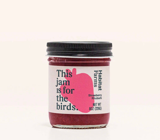 Strawberry Rhubarb Jam - Habitat Farms