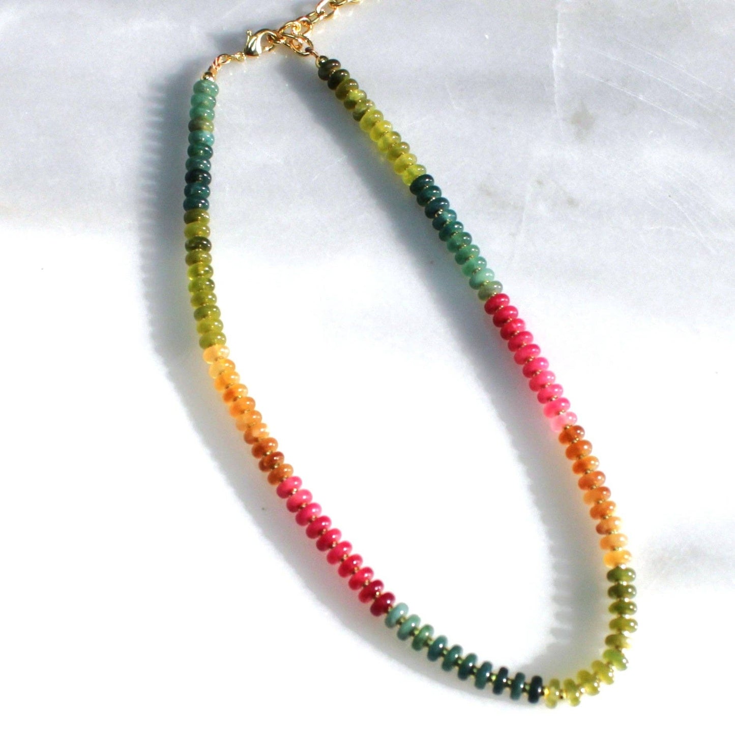 Desert Hues Beaded Necklace
