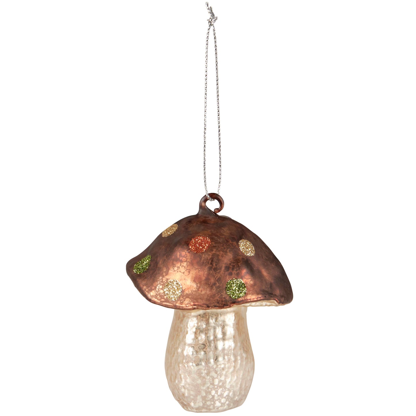 Brown Toadstool Ornament