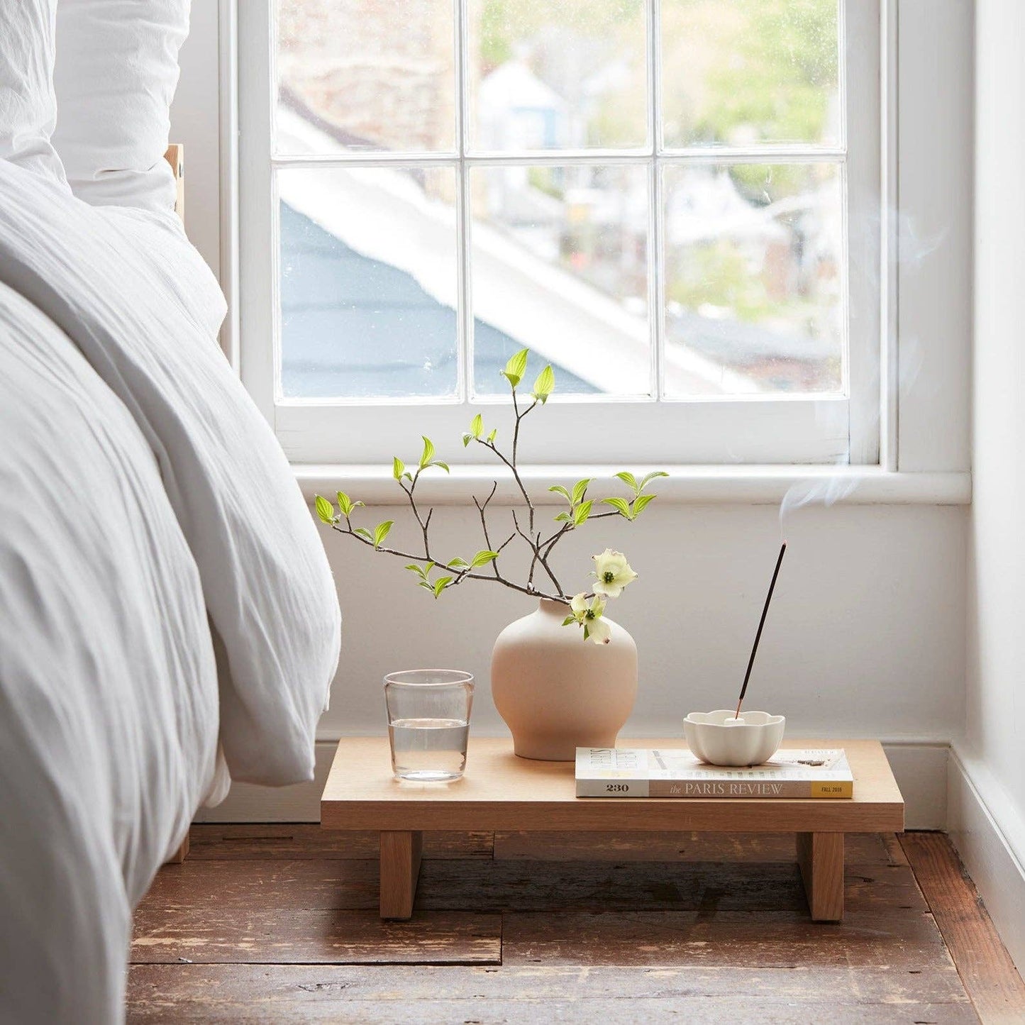 Ceramic Fleur Incense Holder