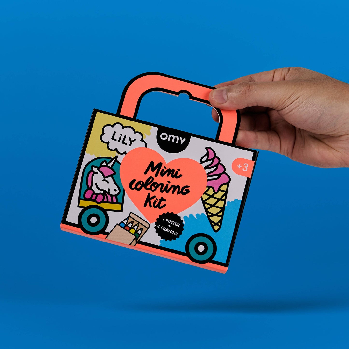 Unicorn - Mini Pocket Coloring - OMY