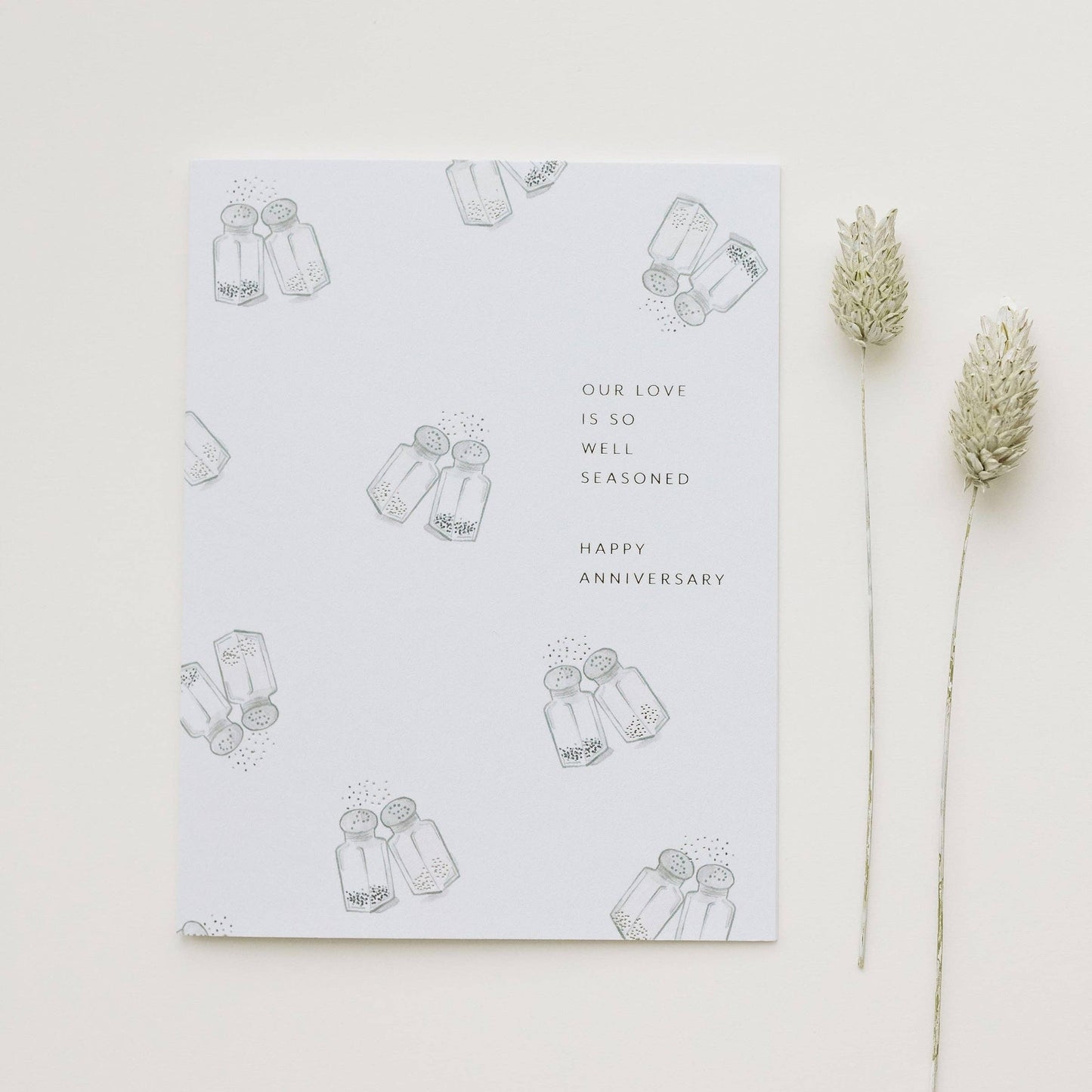 Seasoned Anniversary Greeting Card