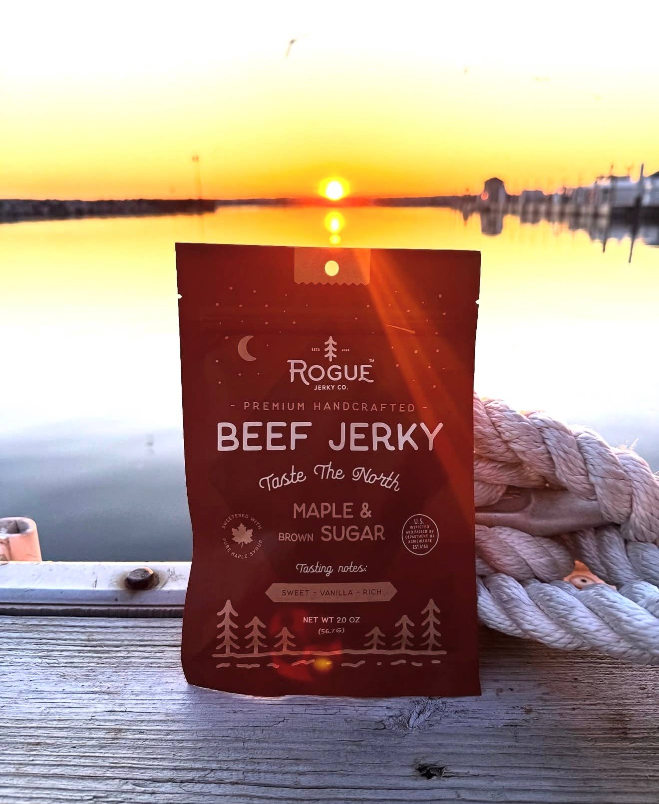 Maple & Brown Sugar Beef Jerky
