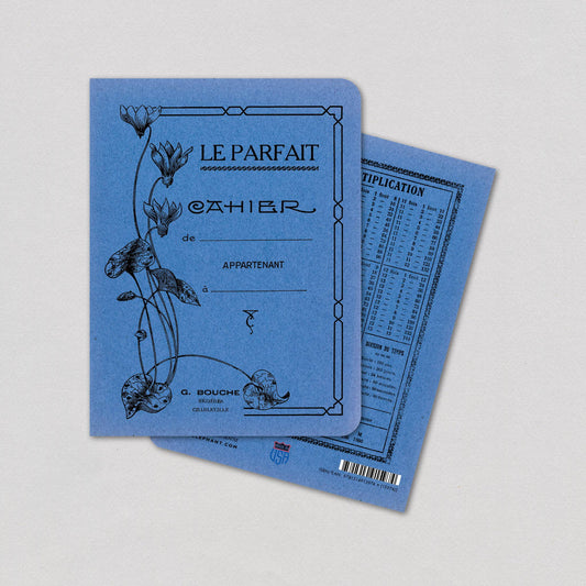 Blue Vintage French Notebook